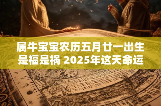 属牛宝宝农历五月廿一出生是福是祸 2025年这天命运详解