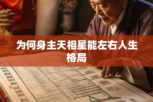 为何身主天相星能左右人生格局
