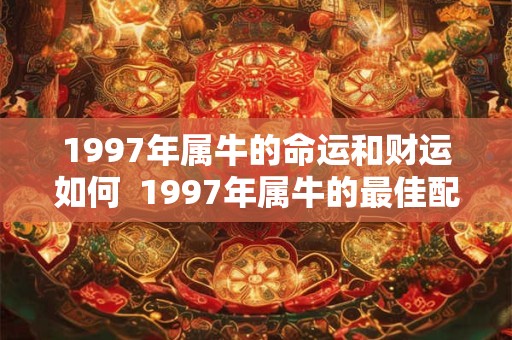 1997年属牛的命运和财运如何  1997年属牛的最佳配偶