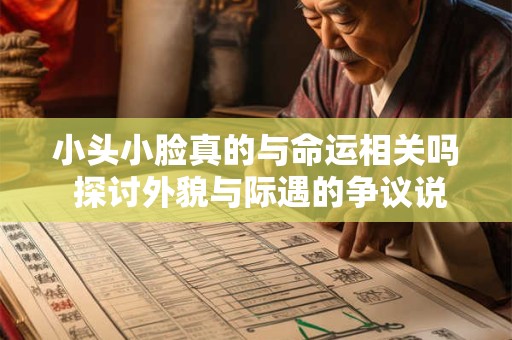 小头小脸真的与命运相关吗 探讨外貌与际遇的争议说法