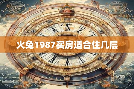 火兔1987买房适合住几层