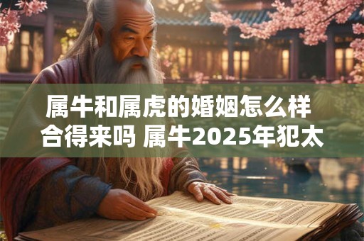 属牛和属虎的婚姻怎么样 合得来吗 属牛2025年犯太岁吗