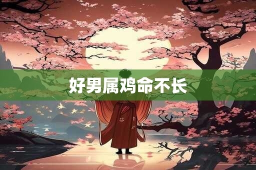 好男属鸡命不长