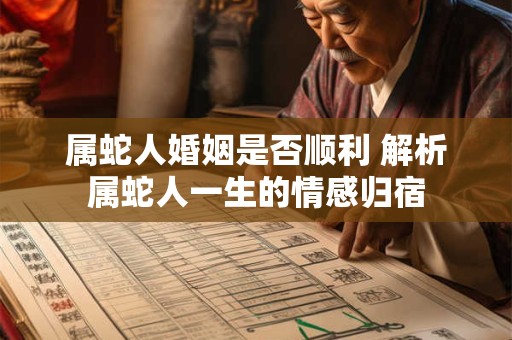 属蛇人婚姻是否顺利 解析属蛇人一生的情感归宿