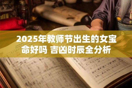 2025年教师节出生的女宝命好吗 吉凶时辰全分析