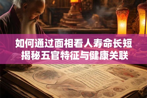 如何通过面相看人寿命长短 揭秘五官特征与健康关联