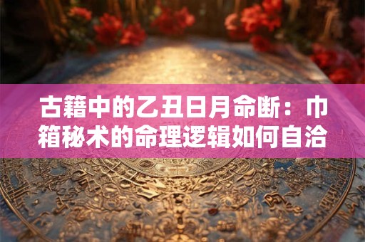 古籍中的乙丑日月命断：巾箱秘术的命理逻辑如何自洽