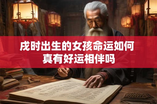 戌时出生的女孩命运如何 真有好运相伴吗