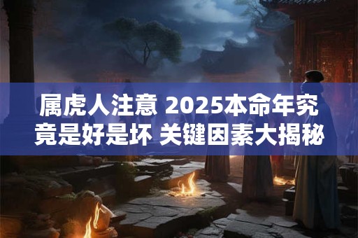 属虎人注意 2025本命年究竟是好是坏 关键因素大揭秘