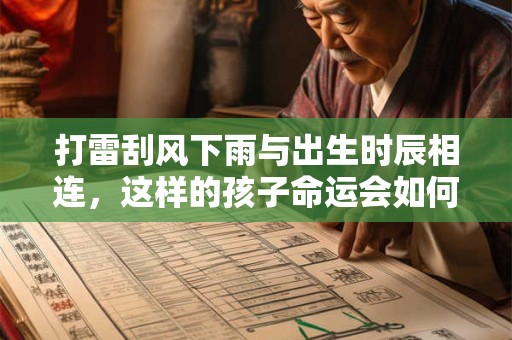 打雷刮风下雨与出生时辰相连，这样的孩子命运会如何发展