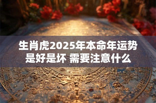 生肖虎2025年本命年运势是好是坏 需要注意什么