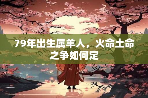 79年出生属羊人，火命土命之争如何定
