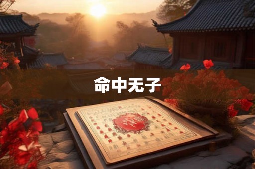 详细阅读:命中无子 命中无子
