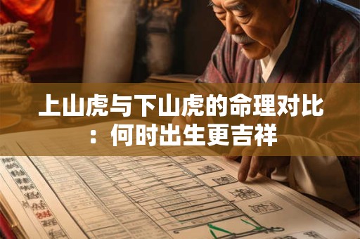 上山虎与下山虎的命理对比：何时出生更吉祥