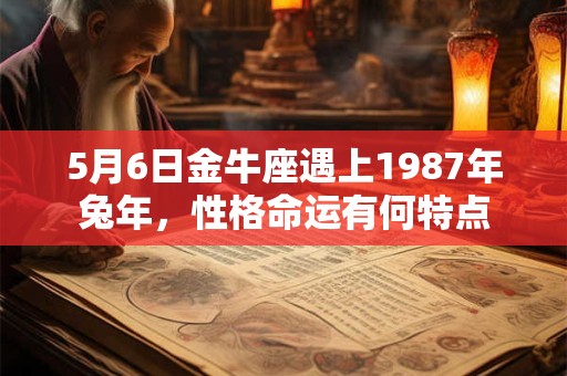 5月6日金牛座遇上1987年兔年，性格命运有何特点