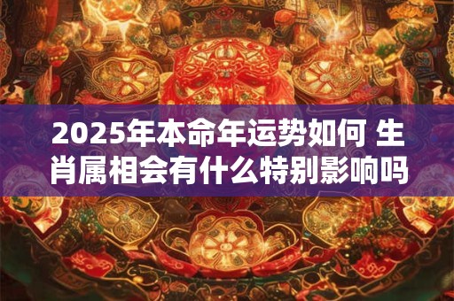 2025年本命年运势如何 生肖属相会有什么特别影响吗