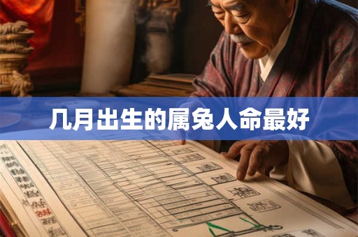 几月出生的属兔人命最好