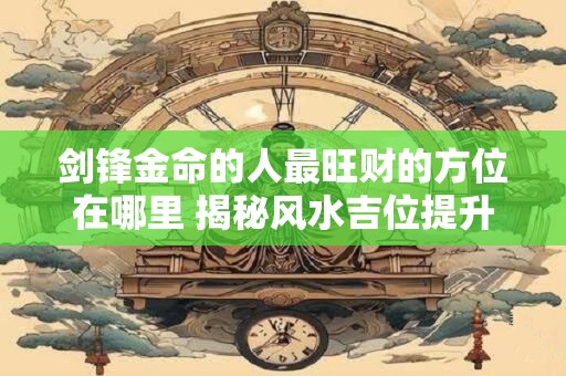 剑锋金命的人最旺财的方位在哪里 揭秘风水吉位提升财运