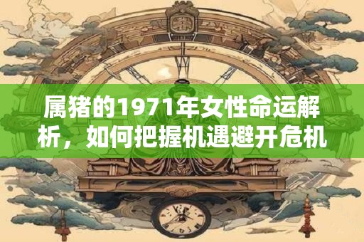 属猪的1971年女性命运解析，如何把握机遇避开危机