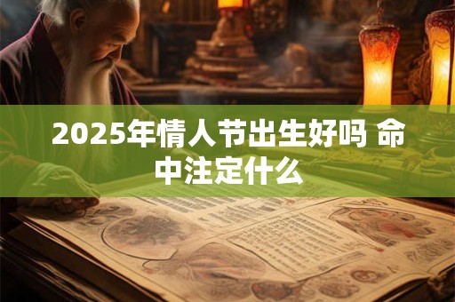 2025年情人节出生好吗 命中注定什么