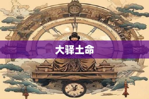 大驿土命