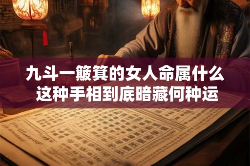 九斗一簸箕的女人命属什么 这种手相到底暗藏何种运势