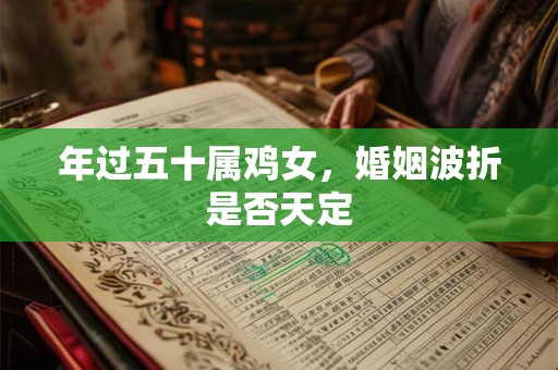 年过五十属鸡女，婚姻波折是否天定