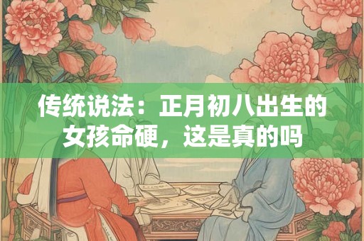 传统说法：正月初八出生的女孩命硬，这是真的吗