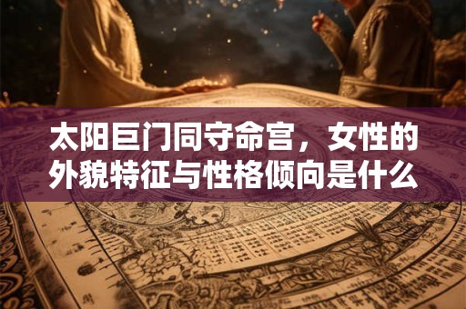 太阳巨门同守命宫，女性的外貌特征与性格倾向是什么