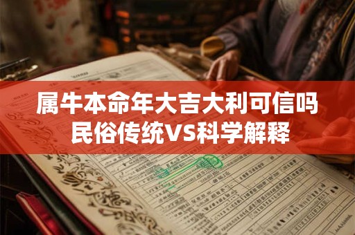 属牛本命年大吉大利可信吗 民俗传统VS科学解释 属牛本命年大吉大利可信吗 民俗传统VS科学解释