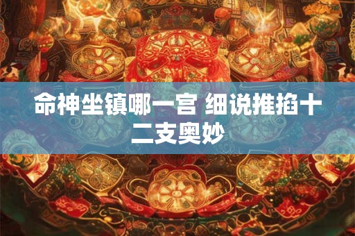 命神坐镇哪一宫 细说推掐十二支奥妙