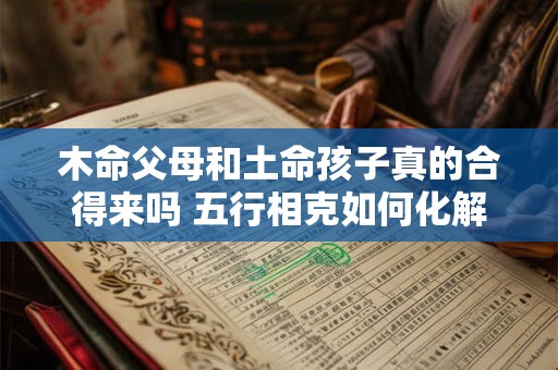 木命父母和土命孩子真的合得来吗 五行相克如何化解