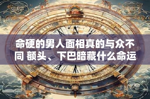命硬的男人面相真的与众不同 额头、下巴暗藏什么命运密码