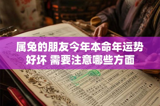 属兔的朋友今年本命年运势好坏 需要注意哪些方面