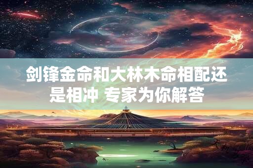 剑锋金命和大林木命相配还是相冲 专家为你解答