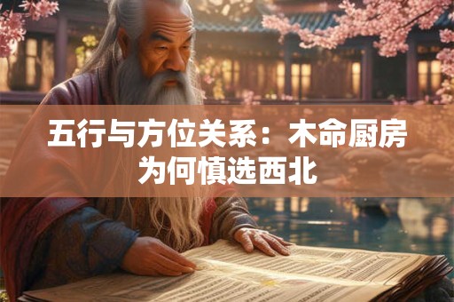 五行与方位关系：木命厨房为何慎选西北