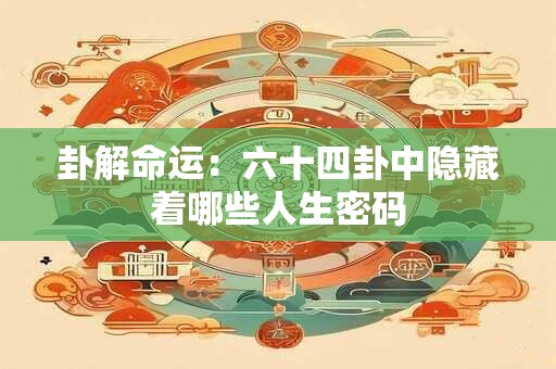 卦解命运：六十四卦中隐藏着哪些人生密码