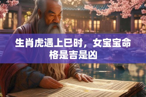 生肖虎遇上巳时，女宝宝命格是吉是凶