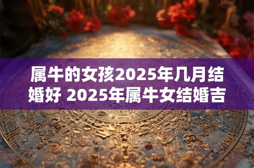 属牛的女孩2026年几月结婚好 2026年属牛女结婚吉日查询