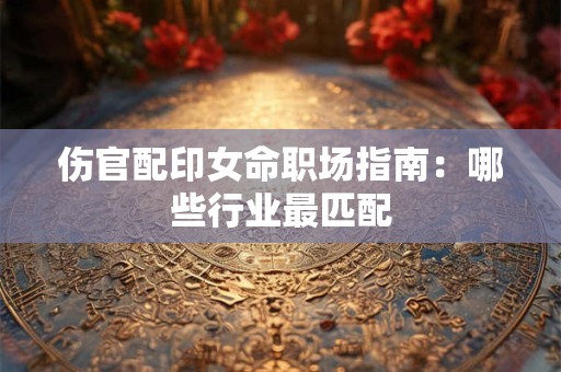 伤官配印女命职场指南：哪些行业最匹配