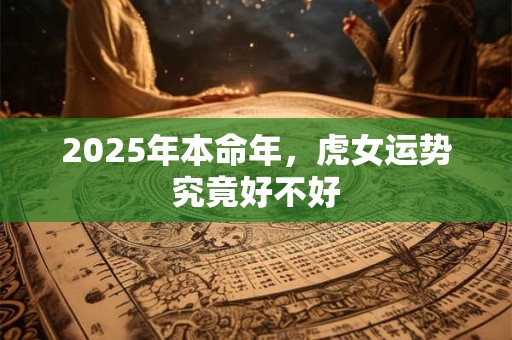 2025年本命年，虎女运势究竟好不好