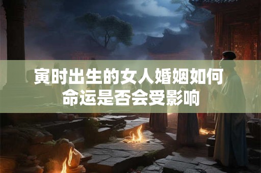 寅时出生的女人婚姻如何 命运是否会受影响
