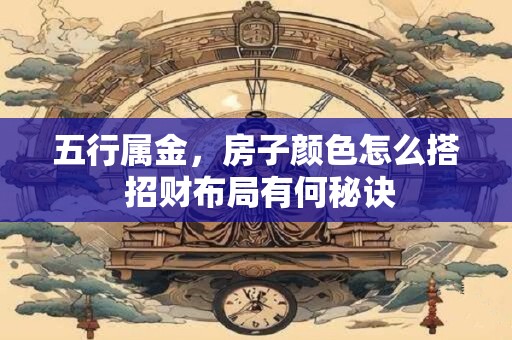 五行属金，房子颜色怎么搭 招财布局有何秘诀