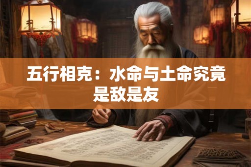 五行相克：水命与土命究竟是敌是友