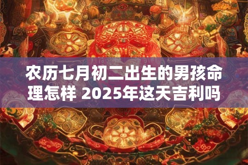 农历七月初二出生的男孩命理怎样 2025年这天吉利吗