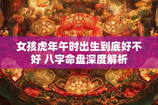 女孩虎年午时出生到底好不好 八字命盘深度解析