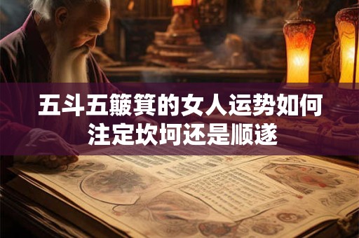 五斗五簸箕的女人运势如何 注定坎坷还是顺遂