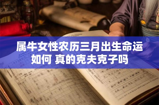 属牛女性农历三月出生命运如何 真的克夫克子吗