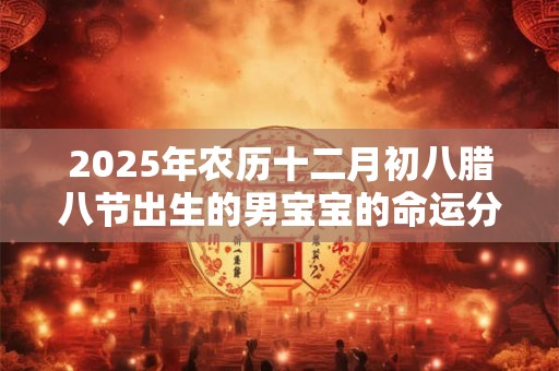 2025年农历十二月初八腊八节出生的男宝宝的命运分析