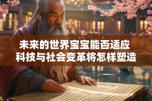 未来的世界宝宝能否适应 科技与社会变革将怎样塑造他们